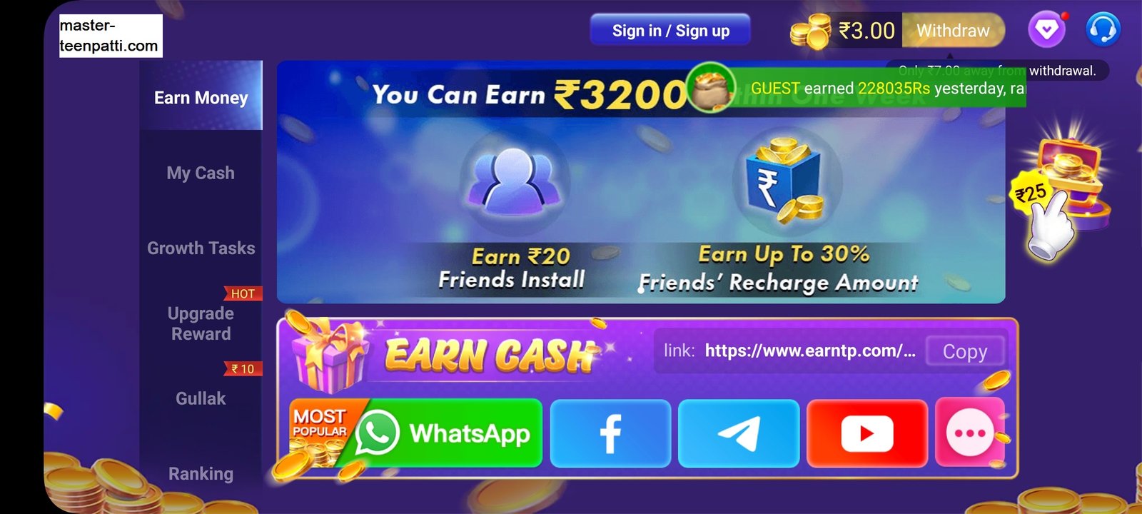 Teen Patti Gold